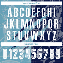 Load image into Gallery viewer, Custom Graffiti Pattern Shadow Blue-Navy Scratch Sublimation Soccer Uniform Jersey
