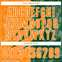 Load image into Gallery viewer, Custom Graffiti Pattern Bay Orange-Green Scratch Sublimation Soccer Uniform Jersey
