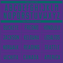 Load image into Gallery viewer, Custom Purple Teal Sublimation Soccer Uniform Jersey
