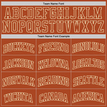 Load image into Gallery viewer, Custom Texas Orange Cream Authentic Basketball Jersey
