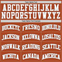 Load image into Gallery viewer, Custom Texas Orange White-Gray Authentic Basketball Jersey
