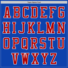 Load image into Gallery viewer, Custom Thunder Blue Red-White Authentic Baseball Jersey

