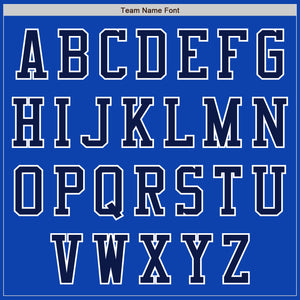 Custom Thunder Blue Navy-White Authentic Baseball Jersey