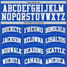 Load image into Gallery viewer, Custom Thunder Blue White-Gray Authentic Basketball Jersey
