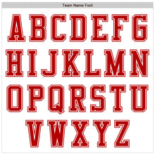 Load image into Gallery viewer, Custom White Red Authentic Baseball Jersey
