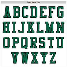 Load image into Gallery viewer, Custom White Kelly Green-Black Authentic Baseball Jersey

