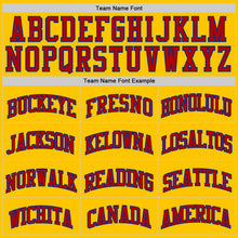 Load image into Gallery viewer, Custom Yellow Red-Royal Authentic Basketball Jersey
