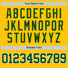 Load image into Gallery viewer, Custom Yellow Green-White Authentic Basketball Jersey

