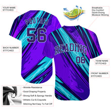 Load image into Gallery viewer, Custom 3D Pattern Design Abstract Pattern For Sport Team Authentic Baseball Jersey
