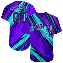 Load image into Gallery viewer, Custom 3D Pattern Design Abstract Pattern For Sport Team Authentic Baseball Jersey
