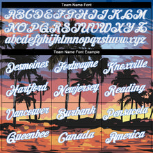 Load image into Gallery viewer, Custom 3D Pattern Design Hawaii Palm Trees Performance T-Shirt
