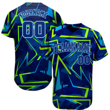 Load image into Gallery viewer, Custom 3D Pattern Design Music Festival Authentic Baseball Jersey
