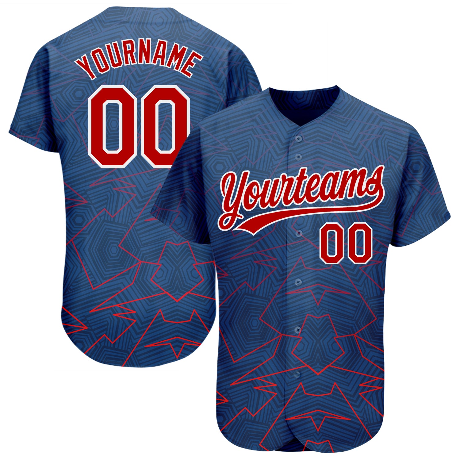 red and white baseball jersey