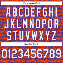 Load image into Gallery viewer, Custom Orange White-Purple Authentic City Edition Basketball Jersey
