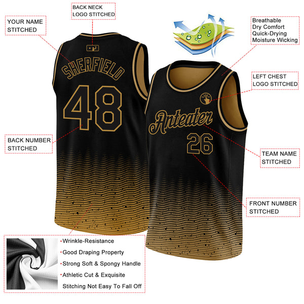 best basketball jersey design black