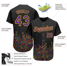 Load image into Gallery viewer, Custom Rainbow For Pride Month Love Is Love LGBT 3D Authentic Baseball Jersey
