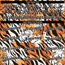 Load image into Gallery viewer, Custom Stitched Orange Black-White 3D Pattern Design Tiger Sports Pullover Sweatshirt Hoodie

