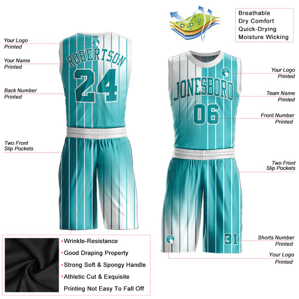 Custom Kelly Green Neon Green-White Round Neck Sublimation Basketball Suit  Jersey Fast Shipping – FiitgCustom