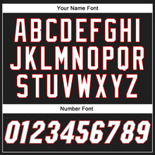 Load image into Gallery viewer, Custom Black White-Gray Authentic Baseball Jersey
