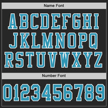 Load image into Gallery viewer, Custom Black Panther Blue-White Mesh Authentic Football Jersey
