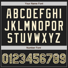 Load image into Gallery viewer, Custom Black Camo-Cream Authentic Baseball Jersey
