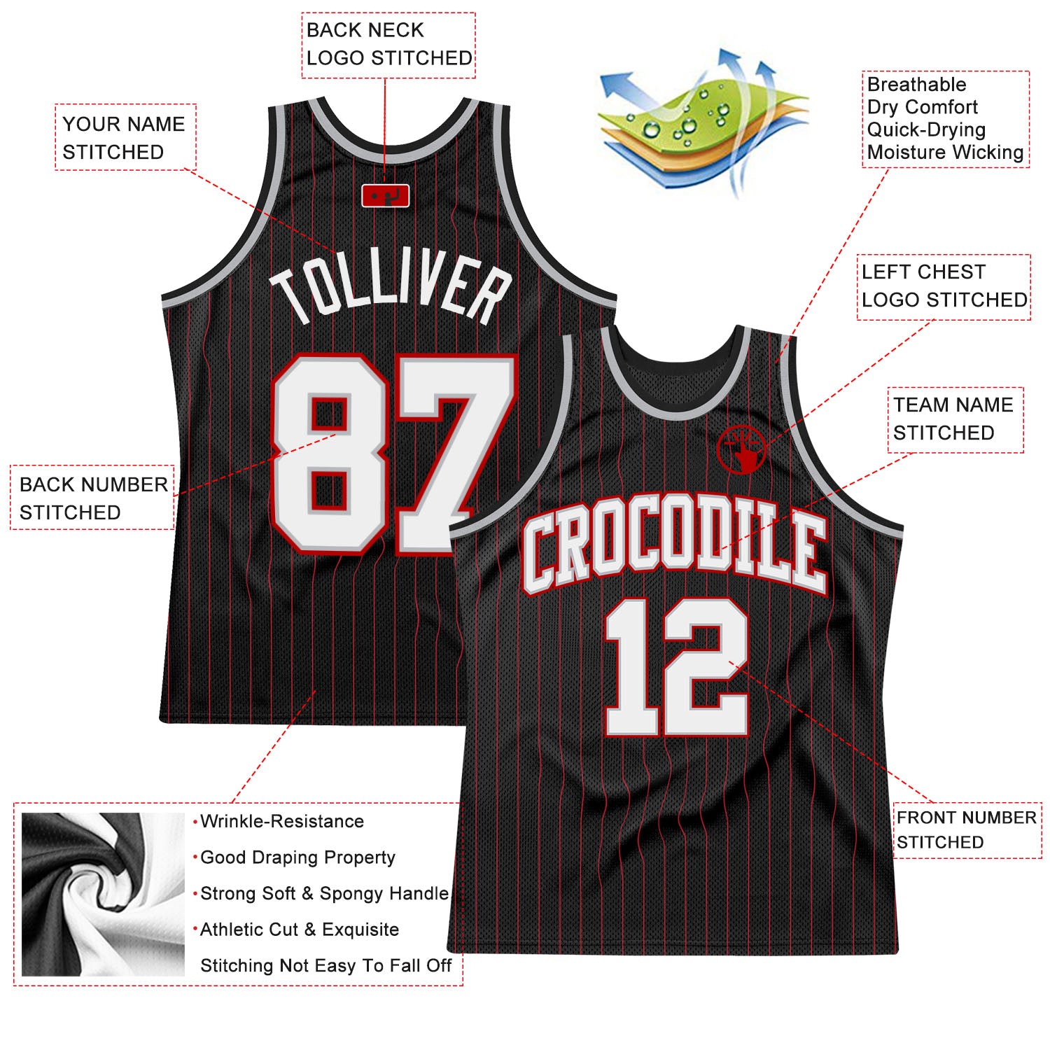 Custom Gold Black-White Round Neck Sublimation Basketball Suit Jersey  Discount