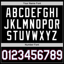 Load image into Gallery viewer, Custom Black Royal-Red Authentic Throwback Baseball Jersey
