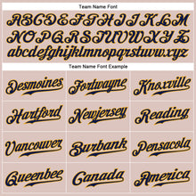 Load image into Gallery viewer, Custom Camo Navy-Gold Authentic Salute To Service Baseball Jersey
