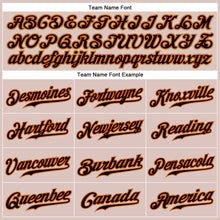 Load image into Gallery viewer, Custom Camo Black-Orange Authentic Salute To Service Baseball Jersey
