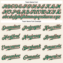 Load image into Gallery viewer, Custom Cream Red-Kelly Green Authentic Sleeveless Baseball Jersey
