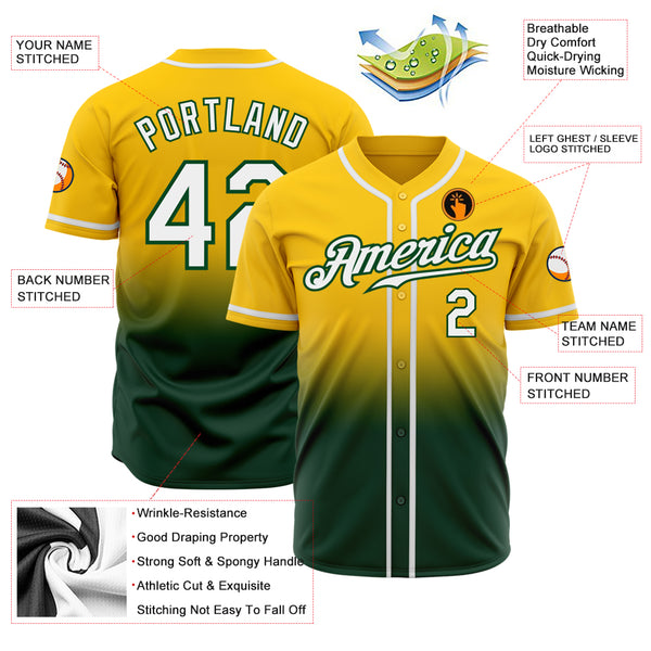Oakland Athletics Personalized Name And Number Baseball Jersey Shirt