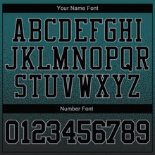 Load image into Gallery viewer, Custom Stitched Midnight Green Black-Gray Fade Fashion Sports Pullover Sweatshirt Hoodie
