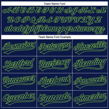 Load image into Gallery viewer, Custom Navy Navy-Neon Green Performance Vapor Golf Polo Shirt
