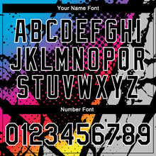 Load image into Gallery viewer, Custom Figure Black-Gray 3D Bomber Full-Snap Varsity Letterman Jacket
