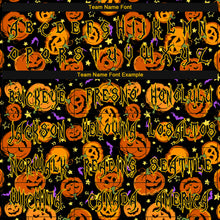 Load image into Gallery viewer, Custom 3D Pattern Halloween Pumpkins Bats Stars Long Sleeve Performance T-Shirt
