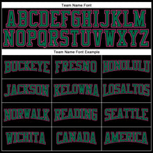 Load image into Gallery viewer, Custom Black Pink-Kelly Green Long Sleeve Performance T-Shirt
