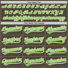 Load image into Gallery viewer, Custom Olive Neon Green-White Authentic Salute To Service Baseball Jersey
