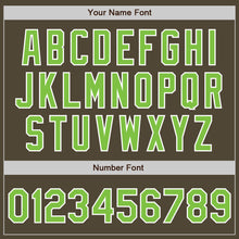 Load image into Gallery viewer, Custom Olive Neon Green-White Authentic Salute To Service Baseball Jersey
