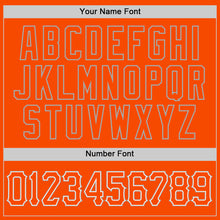 Load image into Gallery viewer, Custom Orange Orange-Gray Authentic Baseball Jersey
