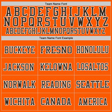 Load image into Gallery viewer, Custom Orange Brown-White Mesh Authentic Throwback Football Jersey
