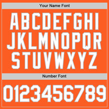 Load image into Gallery viewer, Custom Orange White-Gray Authentic Throwback Baseball Jersey
