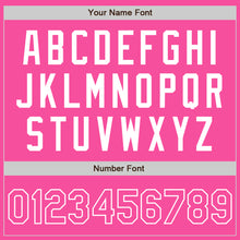 Load image into Gallery viewer, Custom Pink Pink-White Authentic Baseball Jersey
