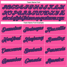 Load image into Gallery viewer, Custom Pink Purple-Black Performance T-Shirt
