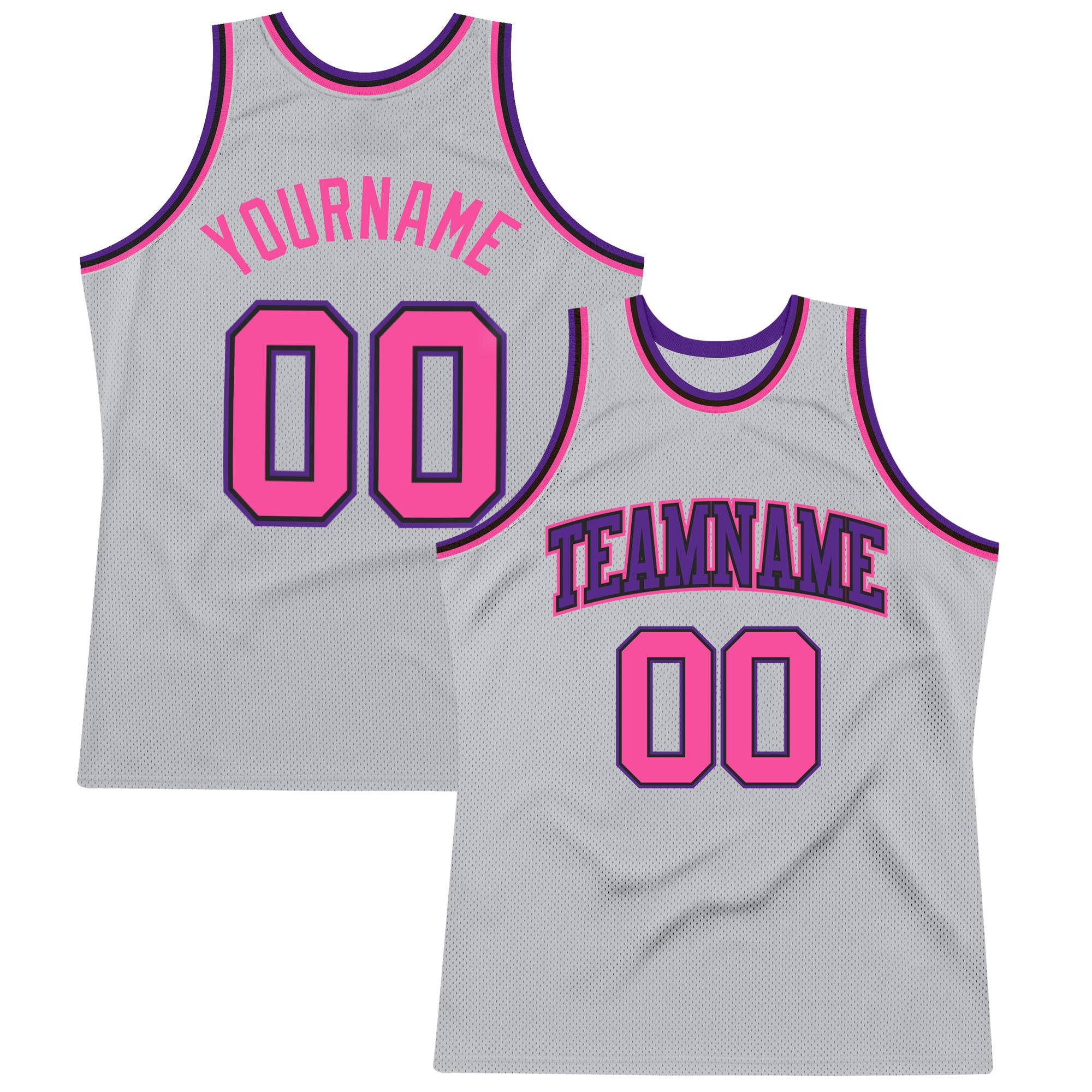 Custom Light Blue Pink-Black Authentic Throwback Split Fashion Basketball  Shorts Fast Shipping – FiitgCustom