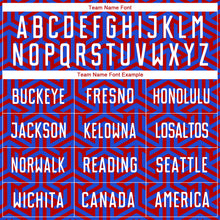 Load image into Gallery viewer, Custom Royal White-Red Sublimation Soccer Uniform Jersey
