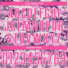 Load image into Gallery viewer, Custom Camo Pink-White Sublimation Salute To Service Soccer Uniform Jersey
