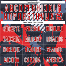 Load image into Gallery viewer, Custom Black Red-White Sublimation Soccer Uniform Jersey
