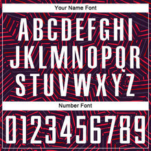 Load image into Gallery viewer, Custom Black White-Red Sublimation Soccer Uniform Jersey
