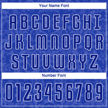 Load image into Gallery viewer, Custom Royal Royal-White Sublimation Soccer Uniform Jersey
