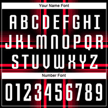 Load image into Gallery viewer, Custom Black White-Hot Pink Sublimation Soccer Uniform Jersey
